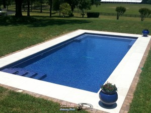 Pool w/glass tile